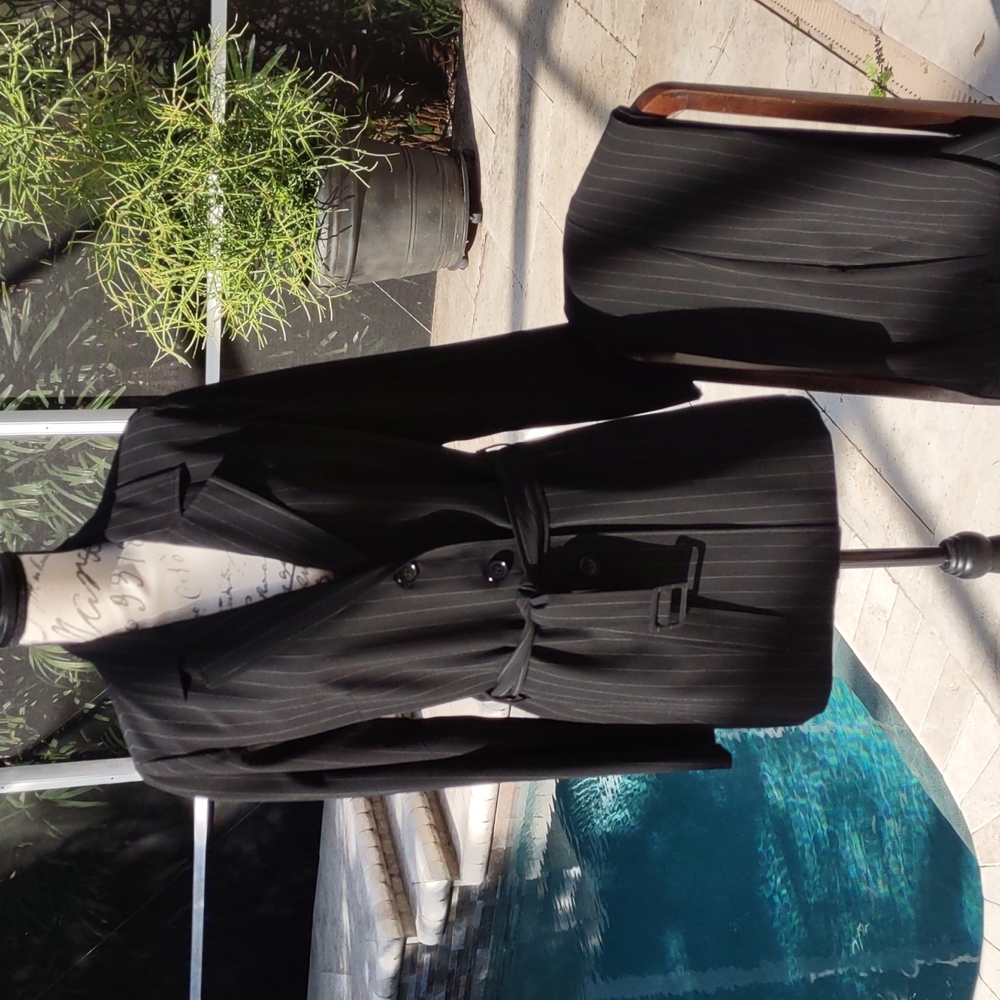 Karen Kane Pinstripe Pantsuit